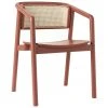 Westwing Collection Armlehnstuhl Gali mit Wiener Geflecht in Terrakotta, B 56 x T 55 cm 2 Westwing Collection Armlehnstuhl Gali mit Wiener Geflecht in Terrakotta, B 56 x T 55 cm -Esszimmer Verkäufe Armlehnstuhl Gali mit Wiener Geflecht in Terrakotta