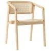 Westwing Collection Armlehnstuhl Gali mit Wiener Geflecht, naturbelassen, B 56 x T 55 cm -Esszimmer Verkäufe Armlehnstuhl Gali mit Wiener Geflecht naturbelassen