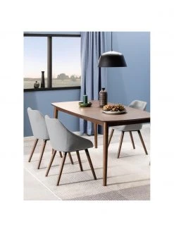 Armlehnstuhl Nora mit Holzbeinen, B 58 x T 58 cm -Esszimmer Verkäufe Armlehnstuhl Nora mit Holzbeinen 8