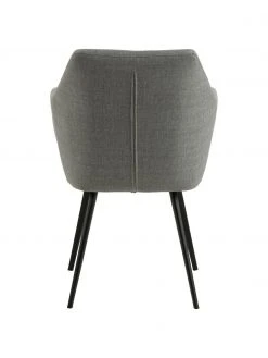 Armlehnstuhl Nora mit Metallbeinen, B 58 x T 58 cm -Esszimmer Verkäufe Armlehnstuhl Nora mit Metallbeinen 4