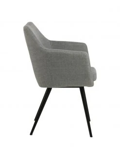 Armlehnstuhl Nora mit Metallbeinen, B 58 x T 58 cm -Esszimmer Verkäufe Armlehnstuhl Nora mit Metallbeinen 5