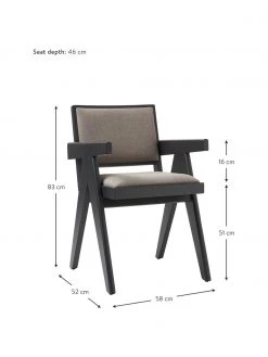 Westwing Collection Armlehnstuhl Sissi mit Polsterung, B 58 x T 52 cm -Esszimmer Verkäufe Armlehnstuhl Sissi mit Polsterung 2