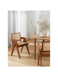 Westwing Collection Armlehnstuhl Sissi mit Wiener Geflecht, B 52 x T 58 cm -Esszimmer Verkäufe Armlehnstuhl Sissi mit Wiener Geflecht 15