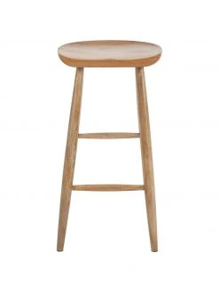 Westwing Collection Barhocker Nino aus Mangoholz, B 40 x H 78 cm -Esszimmer Verkäufe Barhocker Nino aus Mangoholz 3