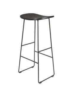 Barhocker Tangle in Schwarz, B 40 x H 80 cm -Esszimmer Verkäufe Barhocker Tangle in Schwarz 4