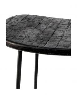 Barhocker Tangle in Schwarz, B 40 x H 80 cm -Esszimmer Verkäufe Barhocker Tangle in Schwarz 5