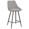 Rowico Barstuhl Sierra in Grau mit Metall-Beinen, B 47 x H 97 cm -Esszimmer Verkäufe Barstuhl Sierra in Grau mit Metall Beinen