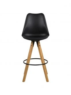 Barstühle Dima in Schwarz, 2 Stück, B 49 x H 112 cm -Esszimmer Verkäufe Barstuhle Dima in Schwarz 2 Stuck 4