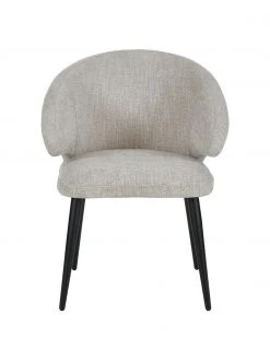 Westwing Collection Boucl&eacute;-Armlehnstuhl Celia in modernem Design, B 57 x T 62 cm -Esszimmer Verkäufe Boucle Armlehnstuhl Celia in modernem Design 9