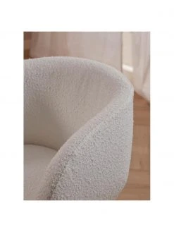 Westwing Collection Bouclé-Armlehnstühle Alani in Weiß, 2 Stück, B 58 x H 78 cm 10 Westwing Collection Bouclé-Armlehnstühle Alani in Weiß, 2 Stück, B 58 x H 78 cm -Esszimmer Verkäufe Boucle Armlehnstuhle Alani in Weiss 2 Stuck 2