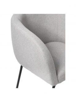 Westwing Collection Bouclé-Cocktailsessel Alani in Hellgrau, B 51 x H 78 cm 13 Westwing Collection Bouclé-Cocktailsessel Alani in Hellgrau, B 51 x H 78 cm -Esszimmer Verkäufe Boucle Cocktailsessel Alani in Hellgrau 5