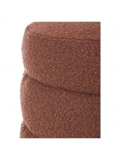 Westwing Collection Boucl&eacute;-Polsterbank Alto in Rostrot, B 110 x H 47 cm -Esszimmer Verkäufe Boucle Polsterbank Alto in Rostrot 5