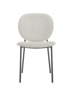 Westwing Collection Bouclé-Polsterstühle Ulrica in Cremeweiß, 2 Stück, B 47 x T 61 cm 12 Westwing Collection Bouclé-Polsterstühle Ulrica in Cremeweiß, 2 Stück, B 47 x T 61 cm -Esszimmer Verkäufe Boucle Polsterstuhle Ulrica in Cremeweiss 2 Stuck 4