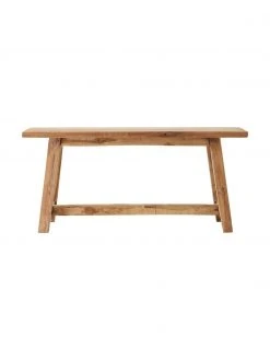 Westwing Collection Deko-Bank Lawas aus Teakholz, B 100 x H 46 cm -Esszimmer Verkäufe Deko Bank Lawas aus Teakholz 3