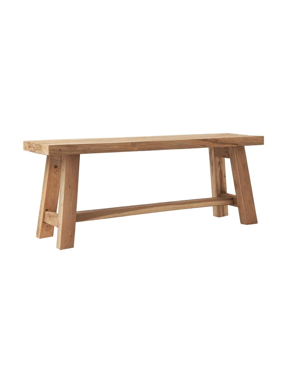 Westwing Collection Deko-Bank Lawas aus Teakholz, B 120 x H 45 cm 3 Westwing Collection Deko-Bank Lawas aus Teakholz, B 120 x H 45 cm