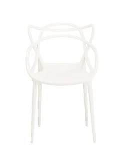 Kartell Design Armlehnst&uuml;hle Masters in Wei&szlig;, 2 St&uuml;ck, B 57 x H 84 cm -Esszimmer Verkäufe Design Armlehnstuhle Masters in Weiss 2 Stuck 2