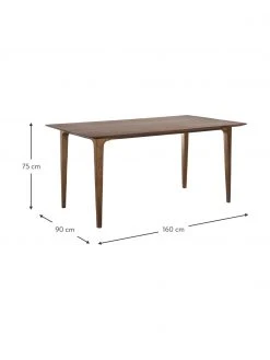 Westwing Collection Esstisch Archie aus Mangoholz, in verschiedenen Größen, B 160 x T 90 cm -Esszimmer Verkäufe Esstisch Archie aus Mangoholz in verschiedenen Grossen 2