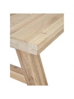 Westwing Collection Esstisch Ashton aus Eichenholz, in verschiedenen Gr&ouml;&szlig;en, B 200 x T 100 cm -Esszimmer Verkäufe Esstisch Ashton aus Eichenholz in verschiedenen Grossen 5