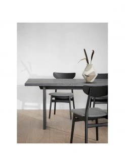 Rowico Esstisch Emmett aus Eschenholz in Schwarz, 240 x 95 cm, B 240 x T 95 cm -Esszimmer Verkäufe Esstisch Emmett aus Eschenholz in Schwarz 240 x 95 cm 5