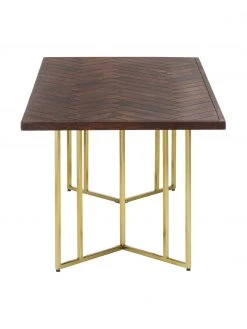 Westwing Collection Esstisch Luca aus Mangoholz mit Fischgr&auml;tenmuster, in verschiedenen Gr&ouml;&szlig;en, B 180 x T 90 cm -Esszimmer Verkäufe Esstisch Luca aus Mangoholz mit Fischgratenmuster in verschiedenen Grossen 4