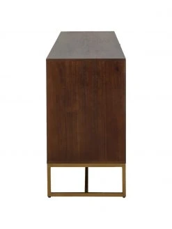 Dutchbone Fischgr&auml;t-Sideboard Class mit T&uuml;ren und Akazienholzfurnier, B 180 x H 80 cm -Esszimmer Verkäufe Fischgrat Sideboard Class mit Turen und Akazienholzfurnier 5