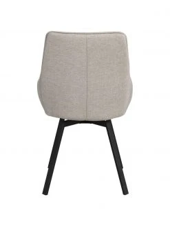Rowico Gepolsteter Drehstuhl Alison in Greige mit Metall-Beinen, B 51 x T 57 cm 13 Rowico Gepolsteter Drehstuhl Alison in Greige mit Metall-Beinen, B 51 x T 57 cm -Esszimmer Verkäufe Gepolsteter Drehstuhl Alison in Greige mit Metall Beinen 5