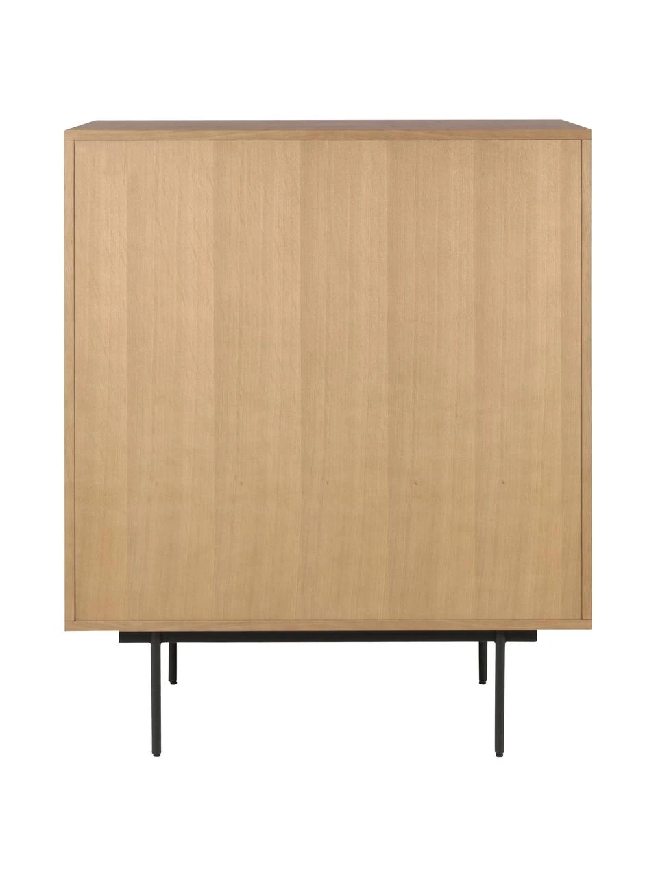 Highboard Allure mit Schublade und Türen aus Eichenholzfurnier, B 100 x H 120 cm 5 Highboard Allure mit Schublade und Türen aus Eichenholzfurnier, B 100 x H 120 cm – Bild 3