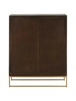 Westwing Collection Highboard Harry aus massivem Mangoholz, B 100 x H 120 cm 12 Westwing Collection Highboard Harry aus massivem Mangoholz, B 100 x H 120 cm -Esszimmer Verkäufe Highboard Harry aus massivem Mangoholz 4