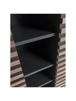 Highboard Kesia mit Walnussfurnier, B 105 x H 155 cm 13 Highboard Kesia mit Walnussfurnier, B 105 x H 155 cm -Esszimmer Verkäufe Highboard Kesia mit Walnussfurnier 5