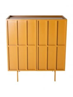 HKliving Highboard Pebble in Orange, B 80 x H 89 cm -Esszimmer Verkäufe Highboard Pebble in Orange 3