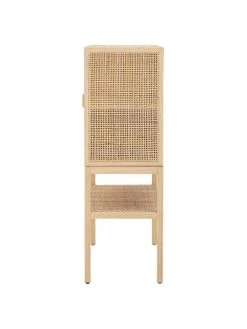 Bloomingville Highboard Sanna aus Kiefernholz/Rattan in Hellbraun, B 90 x H 120 cm -Esszimmer Verkäufe Highboard Sanna aus KiefernholzRattan in Hellbraun 5