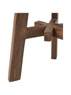 Westwing Collection Hocker Dingklik aus Teakholz, Ø 35 x H 50 cm -Esszimmer Verkäufe Hocker Dingklik aus Teakholz 5