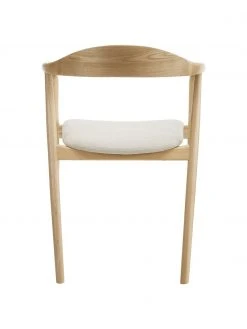 Westwing Collection Holz-Armlehnstuhl Angelina mit Sitzpolster, B 57 x H 80 cm -Esszimmer Verkäufe Holz Armlehnstuhl Angelina mit Sitzpolster 5