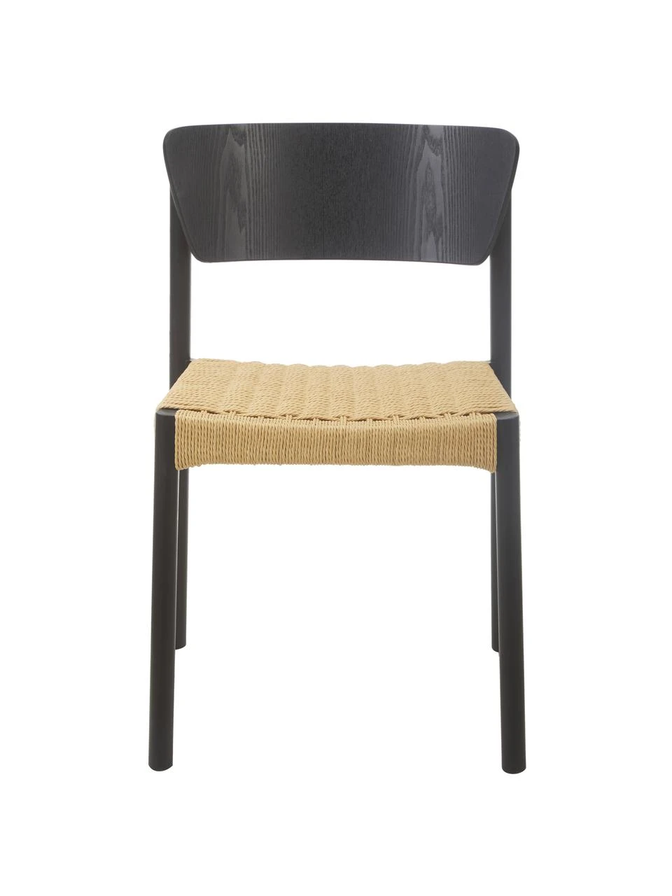 Westwing Collection Holzstühle Danny mit Rattan-Sitzfläche, 2 Stück, B 52 x T 51 cm 6 Westwing Collection Holzstühle Danny mit Rattan-Sitzfläche, 2 Stück, B 52 x T 51 cm – Bild 4