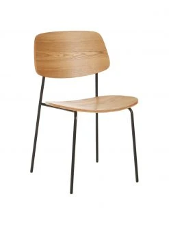 Westwing Collection Holzstühle Nadja, 2 Stück, B 50 x T 53 cm