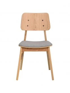 Rowico Holzstühle Nagano mit gepolsterter Sitzfläche, 2 Stück, B 50 x T 51 cm -Esszimmer Verkäufe Holzstuhle Nagano mit gepolsterter Sitzflache 2 Stuck 3