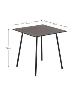 Kleiner Metall-Esstisch Mathis, 75 x 75 cm, B 75 x T 75 cm 10 Kleiner Metall-Esstisch Mathis, 75 x 75 cm, B 75 x T 75 cm -Esszimmer Verkäufe Kleiner Metall Esstisch Mathis 75 x 75 cm 2