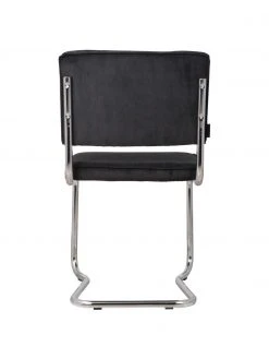 Zuiver Kordsamt-Freischwinger Kink, B 48 x T 48 cm -Esszimmer Verkäufe Kordsamt Freischwinger Kink 2