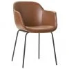 Westwing Collection Kunstleder-Armlehnstuhl Fiji mit schmaler Sitzschale, B 58 x H 81 cm -Esszimmer Verkäufe Kunstleder Armlehnstuhl Fiji mit schmaler Sitzschale 12