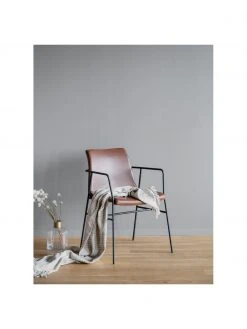 Rowico Kunstleder-Armlehnst&uuml;hle Huntingbay in Braun, 2 St&uuml;ck, B 54 x T 52 cm -Esszimmer Verkäufe Kunstleder Armlehnstuhle Huntingbay in Braun 2 Stuck 2