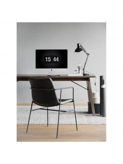 Rowico Kunstleder-Armlehnst&uuml;hle Huntingbay in Schwarz, 2 St&uuml;ck, B 54 x T 52 cm -Esszimmer Verkäufe Kunstleder Armlehnstuhle Huntingbay in Schwarz 2 Stuck 2