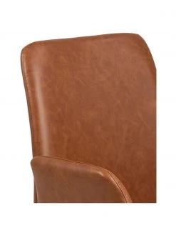 Kunstleder-Drehstuhl Naya in Cognac, B 59 x T 59 cm 13 Kunstleder-Drehstuhl Naya in Cognac, B 59 x T 59 cm -Esszimmer Verkäufe Kunstleder Drehstuhl Naya in Cognac 5