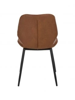 Westwing Collection Kunstleder-Polsterstühle Louis, 2 Stück, B 44 x T 58 cm -Esszimmer Verkäufe Kunstleder Polsterstuhle Louis 2 Stuck 5