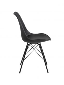 Kunstlederstühle Eris mit gepolsterter Sitzfläche, 2 Stück, B 49 x T 54 cm -Esszimmer Verkäufe Kunstlederstuhle Eris mit gepolsterter Sitzflache 2 Stuck 4