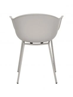 Westwing Collection Kunststoff-Armlehnstuhl Claire mit Metallbeinen, B 60 x T 54 cm -Esszimmer Verkäufe Kunststoff Armlehnstuhl Claire mit Metallbeinen 11