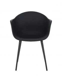 Westwing Collection Kunststoff-Armlehnstuhl Claire mit Metallbeinen, B 60 x T 54 cm -Esszimmer Verkäufe Kunststoff Armlehnstuhl Claire mit Metallbeinen 3