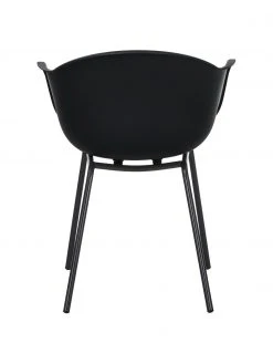 Westwing Collection Kunststoff-Armlehnstuhl Claire mit Metallbeinen, B 60 x T 54 cm -Esszimmer Verkäufe Kunststoff Armlehnstuhl Claire mit Metallbeinen 5