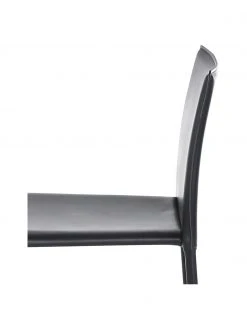 Leder-Thekenstühle Boréalys in Schwarz, 2 Stück, B 44 x H 98 cm -Esszimmer Verkäufe Leder Thekenstuhle Borealys in Schwarz 2 Stuck 5