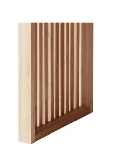 Moderner Hocker Rib aus Bambus, B 45 x H 43 cm -Esszimmer Verkäufe Moderner Hocker Rib aus Bambus 4