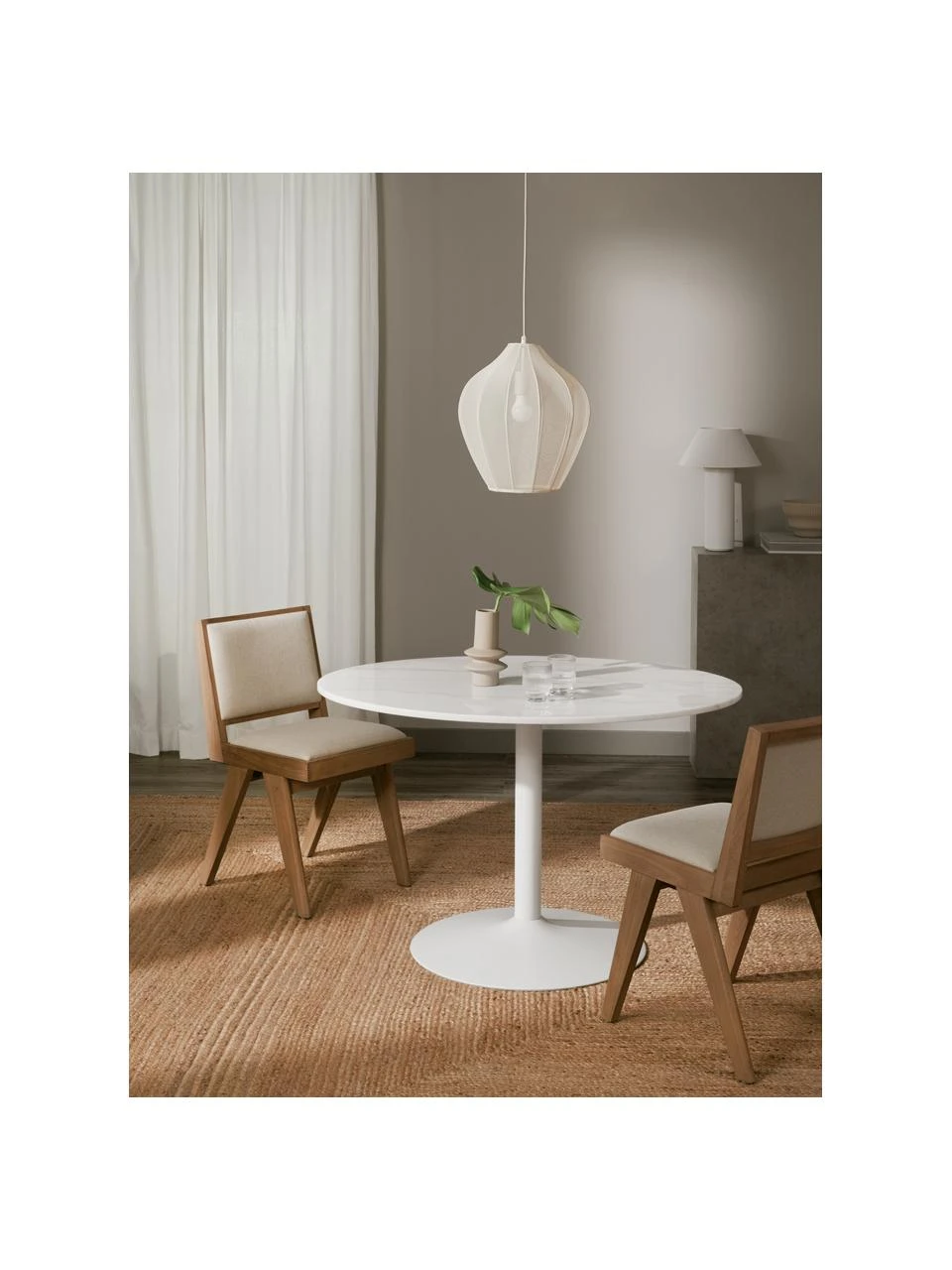 Westwing Collection Ovaler Marmor-Esstisch Miley, 120 x 90 cm, B 120 x T 90 cm 6 Westwing Collection Ovaler Marmor-Esstisch Miley, 120 x 90 cm, B 120 x T 90 cm – Bild 4